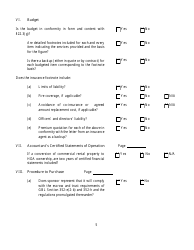Questionnaire for Homeowners Association Offering Plans - New York, Page 5