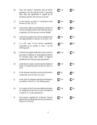 Questionnaire for Homeowners Association Offering Plans - New York, Page 6