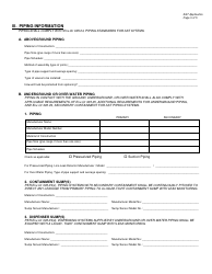 Application for the Construction or Installation of Aboveground Storage Tank (Ast) Systems or Associated Underground or Over-water Piping Systems - New Hampshire, Page 3
