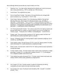 Instructions for Form INV-N2, INV-V1, INV-N1 Annual Nox/VOC/So2 Emission Statement Form - New Hampshire, Page 3