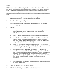 Instructions for Form INV-N2, INV-N1 Annual VOC Emission Statement Form - New Hampshire, Page 3