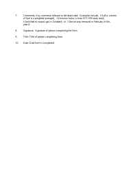 Instructions for Form INV-N2, INV-N1 Annual VOC Emission Statement Form - New Hampshire, Page 4
