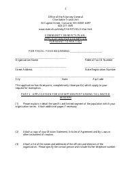 Community Benefits Plan - Application for Exemption Pursuant to Rsa 7:32-j - New Hampshire, Page 2