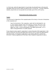 Form NHCT-1 Register of Charitable Trusts Application for Registration - New Hampshire, Page 7