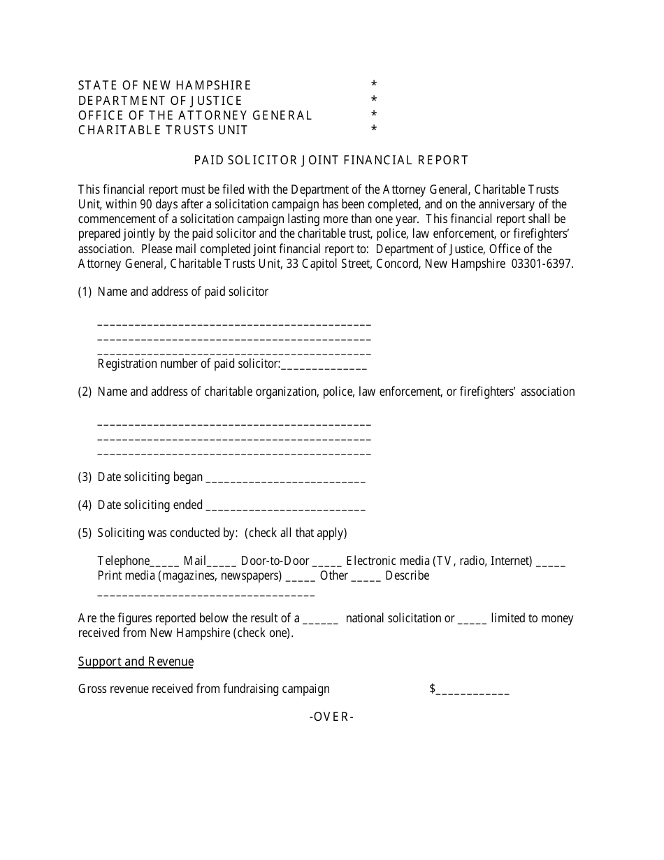 Form PFR-3 - Fill Out, Sign Online and Download Printable PDF, New ...