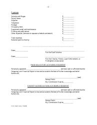 Form PFR-3 Paid Solicitor Joint Financial Report - New Hampshire, Page 2