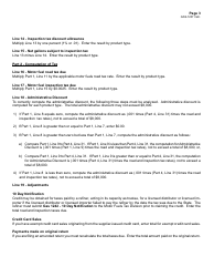 Instructions for Form GAS-1207 Refiner Return - North Carolina, Page 3