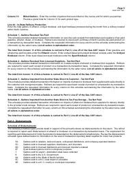 Instructions for Form GAS-1207 Refiner Return - North Carolina, Page 5