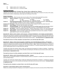 Instructions for Form GAS-1207 Refiner Return - North Carolina, Page 6