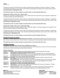 Instructions for Form GAS-1207 Refiner Return - North Carolina, Page 8