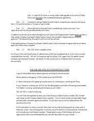 Instructions for Form S.P.280, S.P.280A Wholesale Firearms Dealer License Initial - New Jersey, Page 2