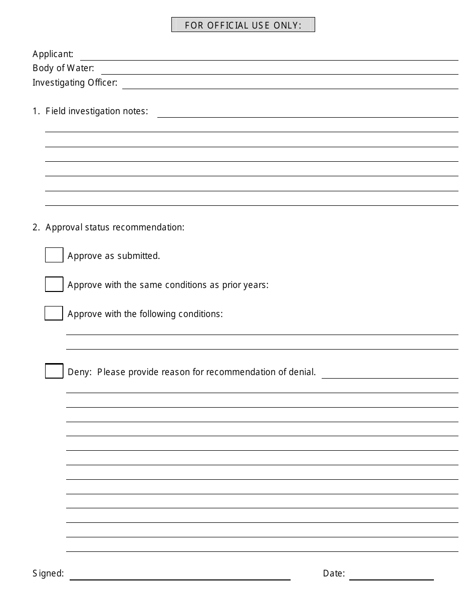 Form DSSS58 Application for Slalom Course Permit - New Hampshire, Page 4