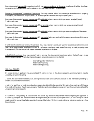 Equivalent Experience Point Waiver Form for Provisional Sales Associate / Sales Associate License Experience - Oklahoma, Page 2