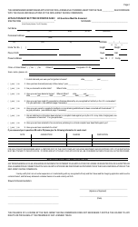 Form III License Form - New Jersey, Page 3