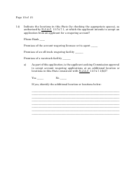 Account Wagering License Application - New Jersey, Page 10