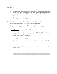 Account Wagering License Application - New Jersey, Page 11
