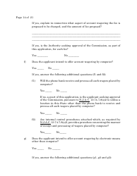 Account Wagering License Application - New Jersey, Page 14