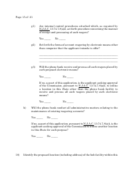 Account Wagering License Application - New Jersey, Page 15