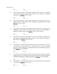 Account Wagering License Application - New Jersey, Page 6