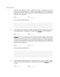 Account Wagering License Application - New Jersey, Page 8