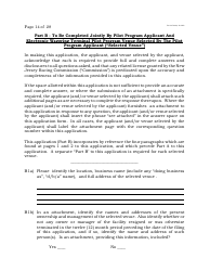 Electronic Wagering Terminal Pilot Program License Application - New Jersey, Page 14