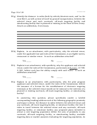 Electronic Wagering Terminal Pilot Program License Application - New Jersey, Page 16