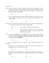 Electronic Wagering Terminal Pilot Program License Application - New Jersey, Page 19