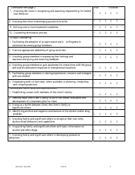 OBLADC Form 208 General Supervision Evaluation Form for Drug and Alcohol Licensure/Certification Eligibility - Oklahoma, Page 3