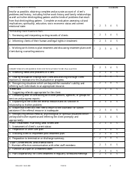 OBLADC Form 208 General Supervision Evaluation Form for Drug and Alcohol Licensure/Certification Eligibility - Oklahoma, Page 4