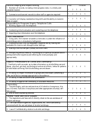 OBLADC Form 208 General Supervision Evaluation Form for Drug and Alcohol Licensure/Certification Eligibility - Oklahoma, Page 5