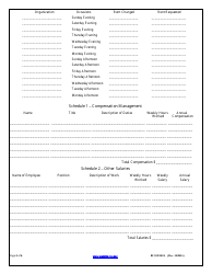 Form BC-102 (BC-102A) Schedule A Bingo Rental Statement - New York, Page 3