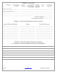 Form BC-102 (BC-102A) Schedule A Bingo Rental Statement - New York, Page 5