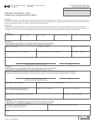 Form TBS/SCT340-54 &quot;Grievance Transmittal Form&quot; - Canada (English/French)