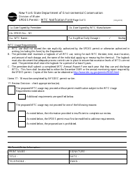 Wtc Notification Form - New York, Page 4