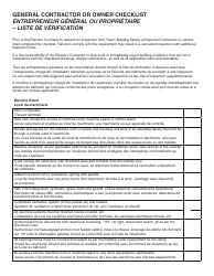 Form YG5405 Installers Declaration of Completion (Initial or Alteration) - Yukon, Canada (English/French), Page 3
