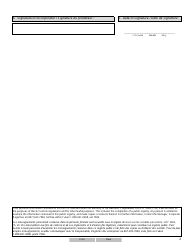Form YG6120 (2) Notice of Address of Corporation - Yukon, Canada (English/French), Page 2