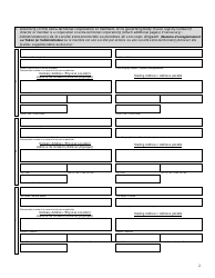 Form 26 (YG6141) Statement for Registration as an Extra-territorial Corporation - Yukon, Canada (English/French), Page 2