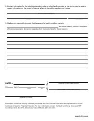 Form 2 (YG5257) Certificate of Need for Financial Protection - Yukon, Canada, Page 3