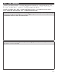 Form YG4917 Application for Yukon Land and Subdivision Approval - Yukon, Canada, Page 4