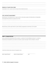 Form YG5068 Application for Class 3 Placer Mining Land Use Approval - Yukon, Canada, Page 10
