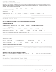 Form YG5068 Application for Class 3 Placer Mining Land Use Approval - Yukon, Canada, Page 5
