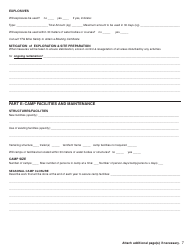 Form YG5068 Application for Class 3 Placer Mining Land Use Approval - Yukon, Canada, Page 7