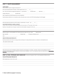 Form YG5068 Application for Class 3 Placer Mining Land Use Approval - Yukon, Canada, Page 8