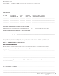 Form YG5068 Application for Class 3 Placer Mining Land Use Approval - Yukon, Canada, Page 9