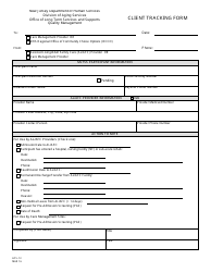 Document preview: Form ACS-13 Client Tracking Form - New Jersey