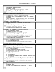 Form ACS-28 Workshop Checklist Summary of Observations - New Jersey, Page 3