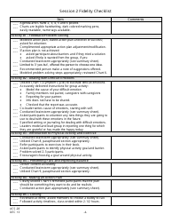 Form ACS-28 Workshop Checklist Summary of Observations - New Jersey, Page 4