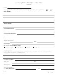 Form OPG-5 Physician Questionnaire for Goals of Treatment - New Jersey, Page 2
