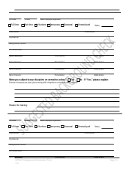 Background Information Form - Oregon, Page 12