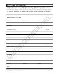 Background Information Form - Oregon, Page 8